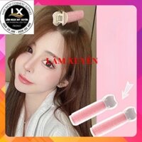 Kẹp phồng chân tóc mái lô cuốn mái tự dính có kẹp GIÁ RẺgiữ nếp tóc, tự dính uốn mái thưa Hàn quốc,phồng mái tự nhiên