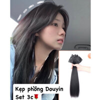 Kẹp Phồng Chân Tóc Set 3 Chiếc Kẹp Tóc Siêu Mượt ẢNH THẬT