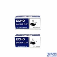 Kẹp sắt đen Echo 32mm 12 chiếc