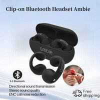 Kẹp Tai Nghe Âm Thanh Ambie Bịt Tai Bluetooth 5.3 Tai Nghe Stereo Tai Nghe Thể Thao Chống Thấm Nước Tai Nghe Samsung Galaxy S24 Siêu Tương Thích