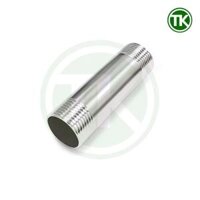 Kép tiện inox – Ống tiện ren 2 đầu inox