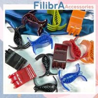 Kẹp tóc càng cua 5 răng, phụ kiện tóc KT026 - Filibra - 1 - Đen