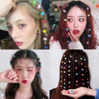 Kẹp tóc càng cua nhỏ màu sắc- hộp 100