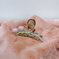 Kẹp Tóc, Cặp Tóc, Cặp Càng Cua Hình 2 Bông Hoa Tulip Thanh Lịch Cho Phái Nữ