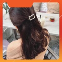 Kẹp tóc, cặp tóc đính đá , ngọc nhân tạo Hàn quốc