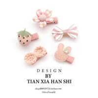 Kẹp tóc cho bé dễ thương, kẹp nhỏ xinh, phụ kiện tóc nơ, kẹp tóc cho trẻ em, kẹp tóc cho trẻ sơ sinh, phụ kiện tóc