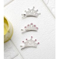 Kẹp tóc chữ T-ARA (4.8cm) hình vương miện công chúa cho bé gái