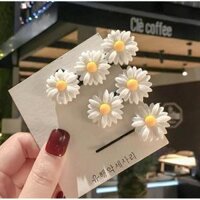 Kẹp tóc cúc họa mi nhiều mẫu - Kẹp 3 hoa cúc