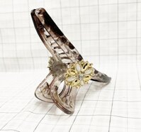 Kẹp tóc dạng dài - kẹp tóc sau dạng dài đính hoa xịn sò phiên bản giới hạn - phụ kiện sang trọng - phụ kiện xinh - Mẫu 4