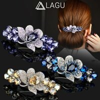 Kẹp tóc đính đá cao cấp cho người trung niên sang trọng Lagu Accessories cài tóc cho người già lớn tuổi