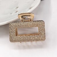 Kẹp Tóc Hàn Quốc Màu Vàng Sang Chảnh Mẩu Mới Hot Trend 2020 Cho Chọn Mẩu - HÌNH CHỮ NHẬT