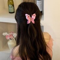 Kẹp tóc hình bướm ba chiều kẹp tóc vừa nữ kẹp đầu sau kẹp tóc kẹp tóc Phụ kiện tóc