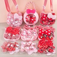 Kẹp Tóc Hình Mèo Hello Kitty Dễ Thương Cho Bé Gái