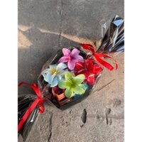 Kẹp Tóc Hoa Sứ Hình Kẹo Mút Nhiều Màu Sắc tặng 8/3 20/10 sinh nhật hottrend dùng đi học, đi chơi - Hun Handmade