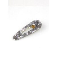 Kẹp tóc mái giả đá hàng đẹp cho bạn gái - KAH58 tam giác xám