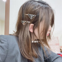 Kẹp tóc mái mặt tam giác hàng cao cấp [2 chiếc như hình có logo xịn như S.Cấp]