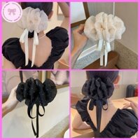 Kẹp tóc nơ chấm bi tiểu thơ sang trọng [BH: NONE]