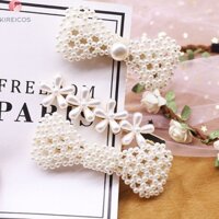 Kẹp Tóc Nơ Hoa Hàn Quốc Trendy