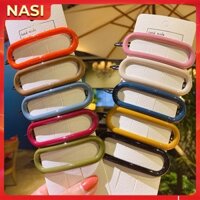 Kẹp tóc nữ UYU NASI Set 5 cái chất liệu acrylic dễ thương bền đẹp phong cách hàn quốc nhiều màu phụ kiện tóc giao ngẫu nhiên