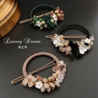 Kẹp tóc nửa đầu handmade