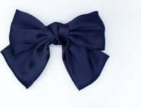 Kẹp tóc phối hình nơ hot trend - Xanh đen