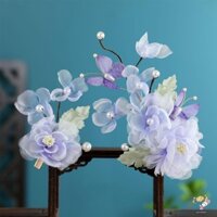 Kẹp Tóc Phong Cách Ngọt Ngào Với Ngọc Trai Trang Trí Phong Cách Tươi Đẹp Handmade Vintage Kẹp Tóc