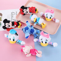 Kẹp tóc rửa mặt nữ kẹp tóc Mickey hoạt hình sang trọng siêu lớn đáng yêu mẫu mới kẹp tóc trẻ em ngọt ngào