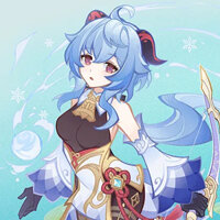 Kẹp tóc sừng cosplay Ganyu Genshin Impact hóa trang
