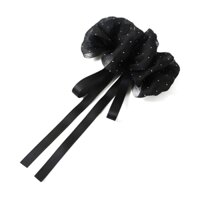 Kẹp tóc tách nơ chấm bi Ruy Băng xếp lớp sang trọng