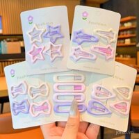 Kẹp tóc trẻ em cho bé gái 2024, kẹp tóc bên cho bé gái, kẹp BB không làm tổn thương tóc, phụ kiện tóc