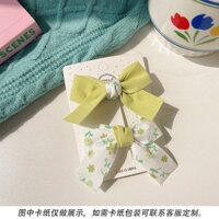 Kẹp tóc trẻ em hoa Hàn Quốc, kẹp tóc nơ dễ thương tươi mới, phụ kiện tóc đơn giản cho bé, trang trí tóc cho bé gái ngọt ngào