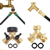 Kẹp Tốt Nhất Ống Lắp Barb Nhiên Liệu Nước Dầu Khí Cho Vườn Tưới Ô Tô 3 4 Đồng Y Van Đóng 2 Chiều