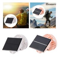 Kẹp trên Quạt Di Động Năng Lượng Mặt Trời Ba Tốc Độ Gió Nhỏ Gọn Nhẹ Tay Miễn Phí Cho Đi Bộ Đường Dài Du Lịch Ngoài Trời Thể Thao Chơi Golf