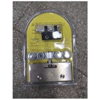 Kẹp Treo Cửa Kính có bao bồm bánh xe, kẹp bi treo cửa lùa kính