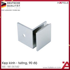 Kẹp tường - kính có bas Hafele 981.00.542