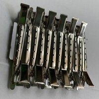 Kẹp vịt tạo hình tóc inox loại 1  bộ 12 cái  GiangPKC chiều dài 8,5cm