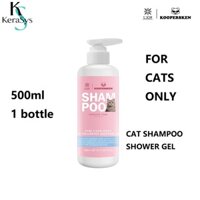 Kerasys [cho mèo] Sữa tắm cho mèo Làm đẹp chống rụng lông - dầu gội thú cưng sữa tắm gội đầu cho thú cưng 500ml