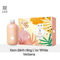 Kerasys L'ior Làm trắng răng Kem đánh răng Loại bỏ vết bẩn Miệng Hơi thở làm tươi mát Làm sạch răng Kem đánh răng 200g