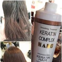 KERATIN COMPLEX NANO 1000ML Phục Hồi Tóc Hư Tổn Nát Yếu