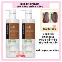 KERATIN MACA KARSEELL 500ML DẠNG GEL MẬT ONG PHỤC HỒI TÓC THẦN TỐC TÓC HƯ TỔN BAO BỌC GIÚP TÓC MỀM MƯỢT BÓNG BESTMYPHAM