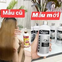 KERATIN Q-MAX 90 | Phục Hồi Tóc Cháy, Tóc Nhũn, Tóc Bông Xù, Tóc Hư Tổn Nặng cho Salon KERATIN tự nhiên 525ml