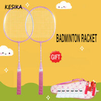 KESIKA Bộ vợt cầu lông trẻ em vợt đôi ngoài trời dành cho học sinh tiểu học thể thao cha mẹ và con cái