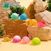 Kesoto 30 Miếng Phong Cảnh Rùa Dạ Quang Thu Nhỏ Cho Phòng Ngủ Chậu Cây Trong Nhà