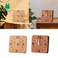 Kesoto Gỗ Để Bàn Đồng Hồ Chống Dính Im Lặng Đồng Hồ Bàn Bằng Gỗ Thiết Thực Trên Chân Đế Đồng Hồ Để Bàn Cho Kệ Nhà Trong Nhà