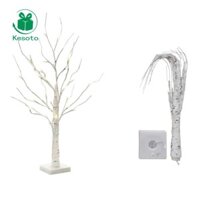 Kesoto LED Cây Bạch Dương Đèn Cây Đèn Giáng Sinh Để Bàn Cây Đèn Cho Đám Cưới Phục Sinh NightStand