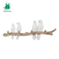Kesoto Nhựa Chim Móc Quần Áo Áo Áo Móc Treo Chìa Khóa Giá Treo Tường Lưu Trữ Trang Trí