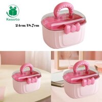Kesoto Phụ Kiện Tóc Hộp Bảo Quản Trang Sức Di Động Đa Năng Chống Bụi Hộp Trang Sức Cho Đồ Chơi Kẹp Tóc Dây Chuyền Trẻ Em