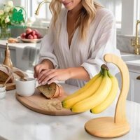 Kesoto Tre Chuối Giữ Trái Cây Sắp Xếp Lưu Trữ Giá Chuối Móc Treo Chuối Đứng