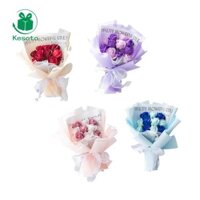 Kesoto Xà Phòng Hoa Xà Phòng Hoa Hồng Bó Hoa Thơm Hoa Cánh Hoa Lãng Mạn Cho Sinh Nhật Giáng Sinh Tiệc Cưới Vợ Quà Tặng