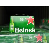 Két bia Heineken Pháp 20 chai 250ml